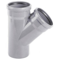 КП тройник 110*110/45 "Политрон" - фото - 1