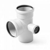 БК Крест 2-х пл.110*110*50/90 прав. Stilte БЕЛАЯ (ST712587W) - фото - 1