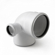 БК Отвод с вых.лев.110*50*90 Stilte БЕЛЫЙ (ST10010587LW) - фото - 1