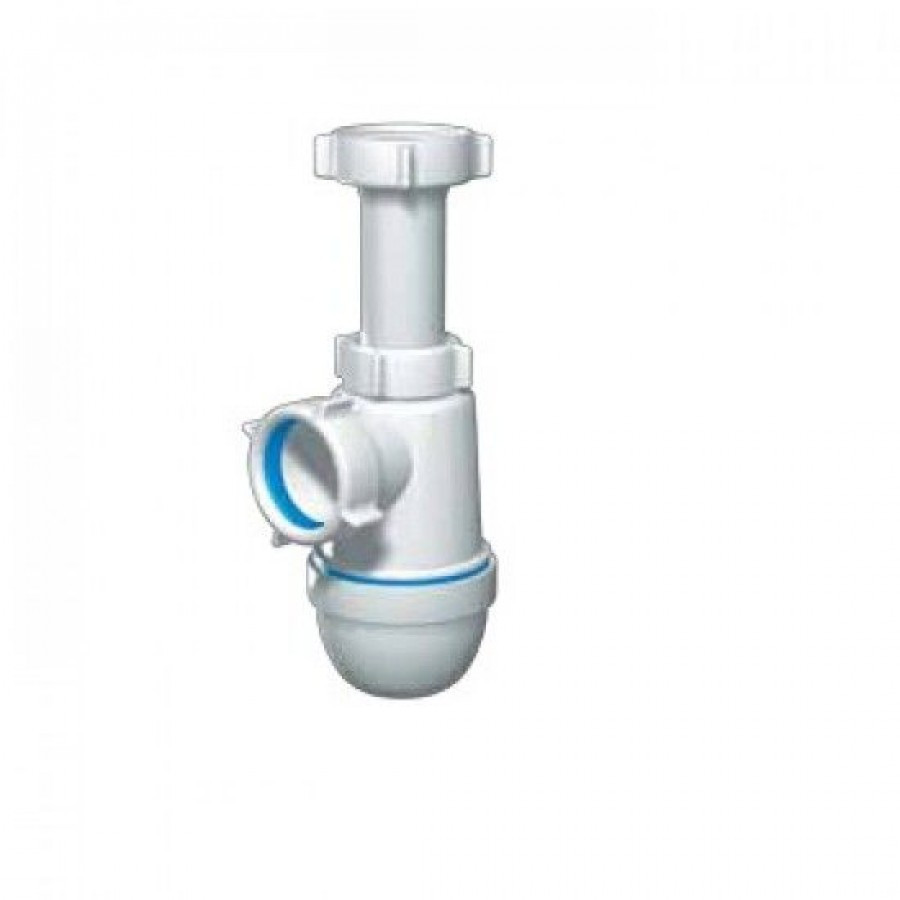 АП (С0120) Сифон без выпуска 1 1/2*40 - фото - 1