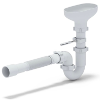 АП (DR0115) Сифон прямоточный с разрывом струи - фото - 1