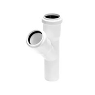 БК Тройник 40*40/45 Stilte БЕЛЫЙ (ST214445W) - фото - 1