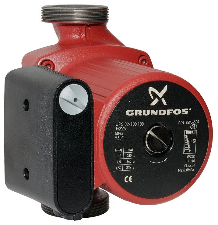 циркуляц насос Grundfos UPS 32-100 (95906500) - фото - 1