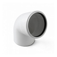 БК Отвод 110*67 Stilte БЕЛЫЙ (ST100167W) - фото - 1