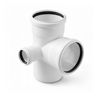 БК Крест 2-х пл.110*110*50/90 лев. Stilte БЕЛАЯ (ST711587W) - фото - 1