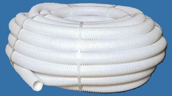 Шланг гофрир. д.38мм(секция -1,0м.) синий - фото - 1