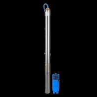 Насос скваж/быт. AQUARIO ASP1.5C-120-75 (каб.1.5м,плавный пуск )(3120) 1650Вт 50л/м - фото - 1
