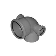 ВФК отвод 110/50*90 град.лев-прав VALFEX - фото - 1