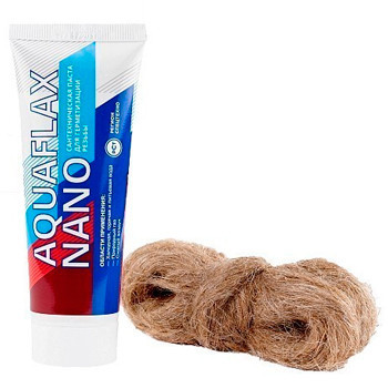 комплект Aquaflax nano 270гр.тюбик+40гр.лен - фото - 1