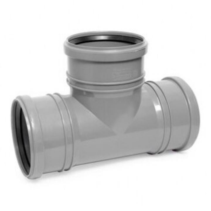 КП тройник 110*110/90 трехраструбн.(9317) - фото - 1