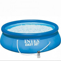 Бассейн EASY SET 457*84 (насос с фильтром2006л/ч 220V.) (28158) - фото - 1
