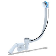 АП (ЕM321) Сифон д/ван.п/а с труб.40*50/45гр (S101) - фото - 1