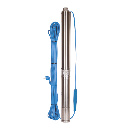 Насос скваж/быт. AQUARIO ASP3Е-65-75 (встр.конд,каб.50м)(3365)1450ВТ 95л/м - фото - 1