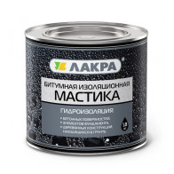 Мастика биумная изоляц.1,8кг.Лакра - 1 Мастика биумная изоляц.1,8кг.Лакра - фото - 1