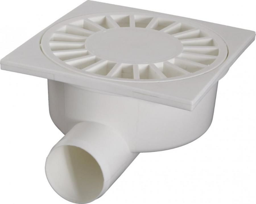 Трап 150*150/50 гориз.пласт.реш (262400201) - фото - 1