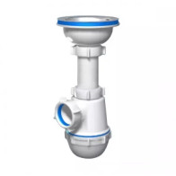 АП (А0150) Сифон без г/т 31/2*40 (В412) - фото - 1