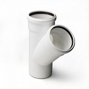 БК Тройник 110*110/45 Stilte БЕЛЫЙ (ST201145W) - фото - 1