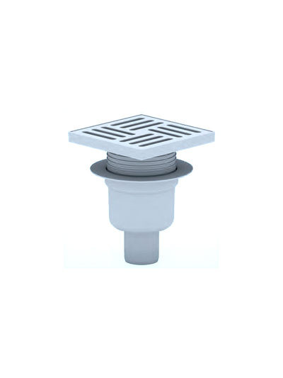 АП (ТА5710) трап регул.верт.50 реш.15*15 пласт - фото - 1