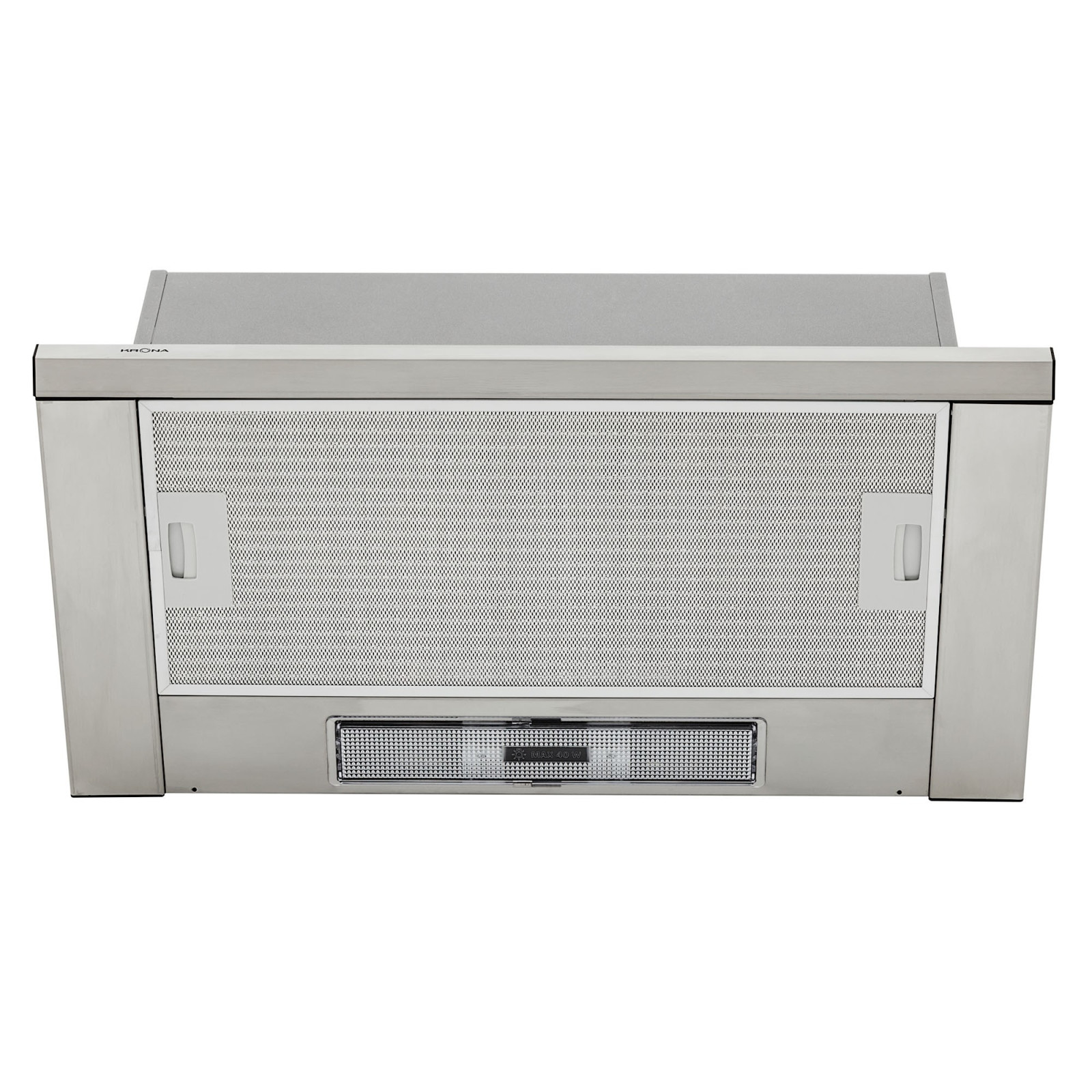 ВК KRONA KAMILLA slim 600 inox/inox (1 мотор) - фото - 1