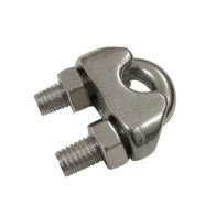 Зажим с двумя гайками 3мм А4 арт.8248 - фото - 1