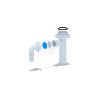 АП (М220) Отвод п/стир.маш.11/4 *32 - фото - 1