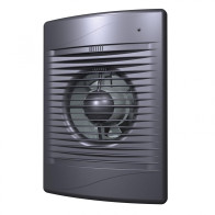Вентилятор осев.с обр.клап. D100 (STANDARD 4С dark gray met) - фото - 1