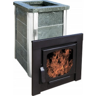 Печь Варвара Сказка ПС 2022(облиц.талькохлорит) - фото - 1