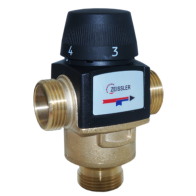 Клапан термостат.смесит.TIM 1" ( 20-55°С) kv/s 4.5 (BL3170C04) - фото - 1