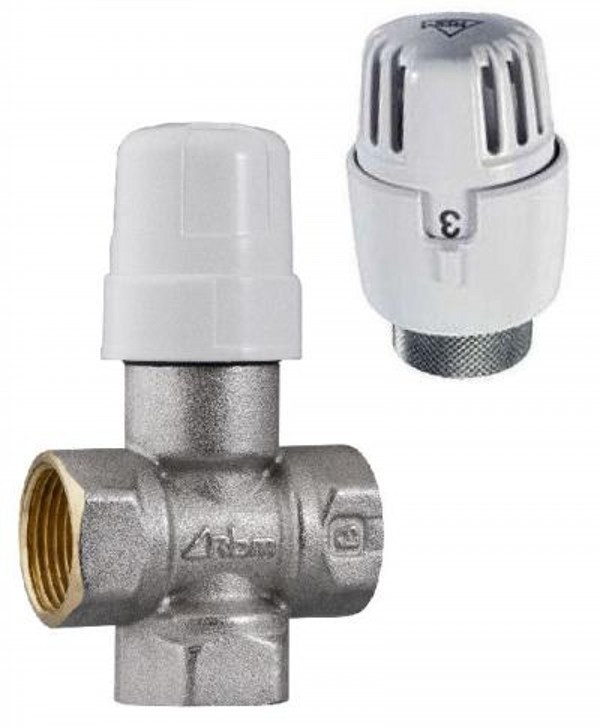 Трехход.терморег. клапан д/однотруб.сист.RBM 3/4 (2157.05.00) - фото - 1