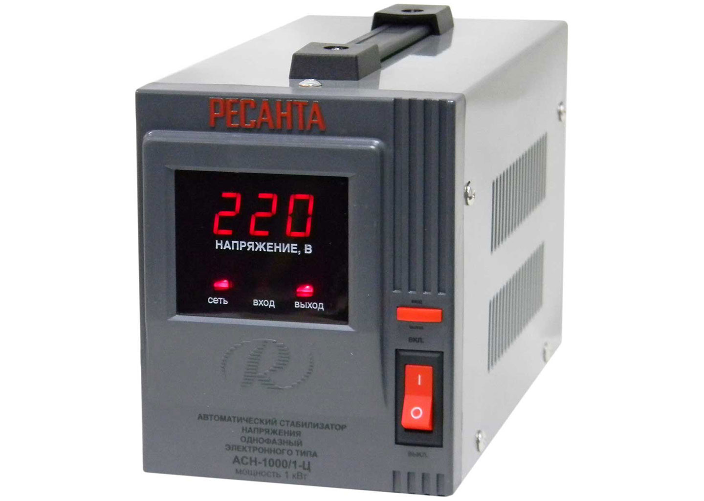 Стабилизатор РЕСАНТА АСН-1000/1-Ц - фото - 1