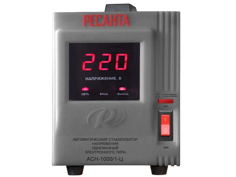 Стабилизатор РЕСАНТА АСН-1500/1-Ц - фото - 1