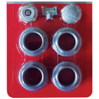 Комплект для радиатораRoyal Thermo 1/2' silver - фото - 1