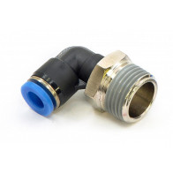 Пневмо фитинг цанг.L-обр.НР PL 6-03 R3/8" (110058) - фото - 1