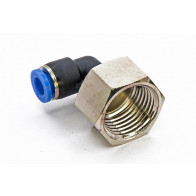 Пневмо фитинг цанг.L-обр.ВР PLF 6-04 R1/2" (110086) - фото - 1