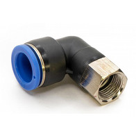 Пневмо фитинг цанг.L-обр.ВР PLF 16-03 R3/8" (110099) - фото - 1