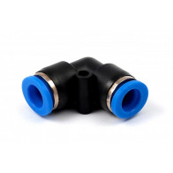 Пневмо фитинг цанг.пласт.Г-обр.PUL 8 (110114) - фото - 1