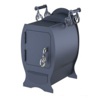 Печь "Буржуйка" мини с конфоркой (8мм) - фото - 1