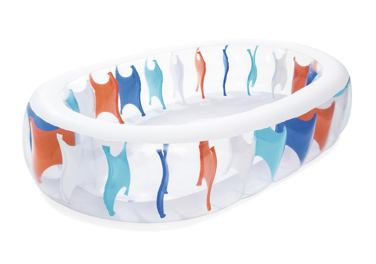 Бассейн детский надувной 229*152*51 см 542 л (54066ВW) - фото - 1