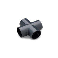 Крестовина ПВХ клеевая d32 - фото - 1