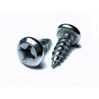 Саморез белый клоп п/ц б/сверла 3,5*11 - 1 Саморез белый клоп п/ц б/сверла 3,5*11 - фото - 1