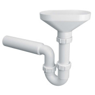 Сифон с разрывом струи (с воронк.D60 вых.40) ( FWM40) - фото - 1