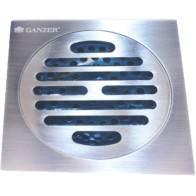 Трап угловой 10х10 Хром Ganzer (Т002) - фото - 1