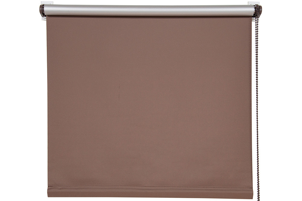 Ролет штора BASIC 80*160 орех - фото - 1