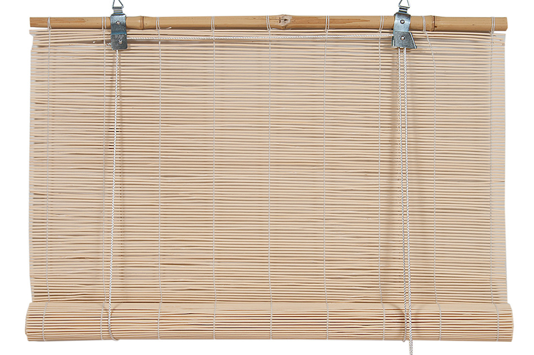 Бамбуковая штора 80*160 001 (натур) - фото - 1