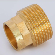 МД муфта НР( мод.4243g) ду 35*1 1/2 - 1 МД муфта НР( мод.4243g) ду 35*1 1/2 - фото - 1