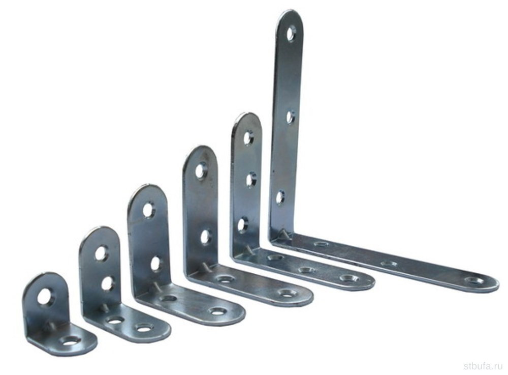 Уголок кронштейн МК 100*100 цинк (626013) - фото - 1