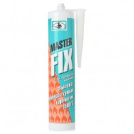 Герметик силикат.Masterfix 1500C черн - фото - 1