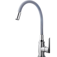 Смесит.д/кухни  нерж.гибк.излив А54401-12 - фото - 1