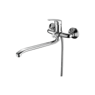 Смесит.д/ванны хром излив 30 см с дивертором (А2116) - фото - 1