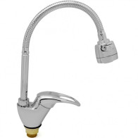 Смес. "FRAP" кухня ф40 гибк.изл.2реж. F4303 - фото - 1